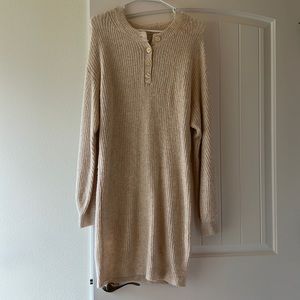 Knitted winter Dress